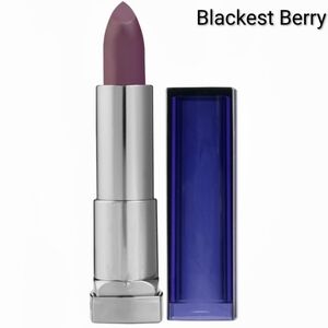 2X Maybelline Color Sensational The Loaded Bolds Lipstick #825 BLACKEST BERRY